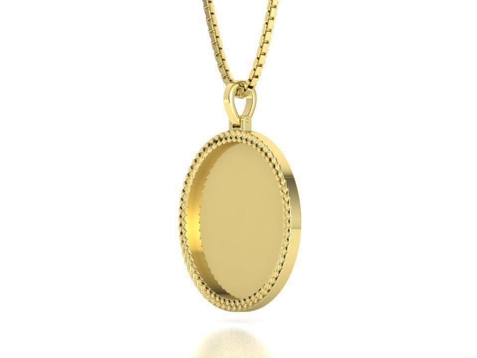 Memory Frame Pendants Collection 25mm 30mm 35mm _40