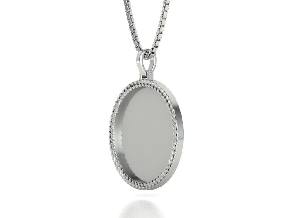 Memory Frame Pendants Collection 25mm 30mm 35mm _39