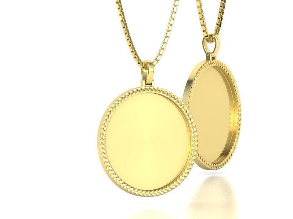 Memory Frame Pendants Collection 25mm 30mm 35mm _29