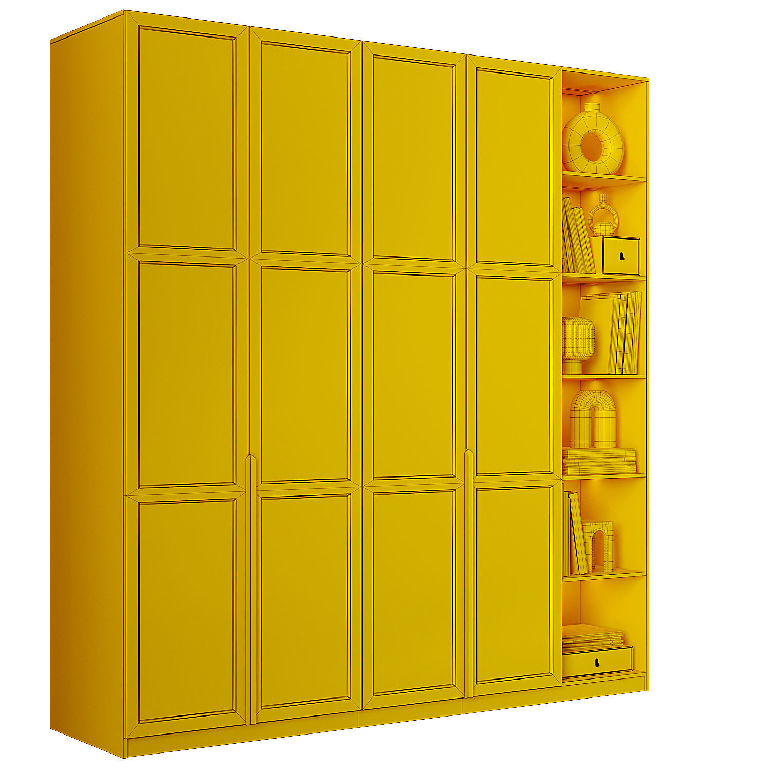 Wardrobe 12 3D model_11