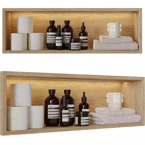 Shelf above the toilet 2