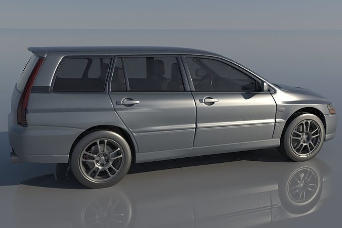 Mitsubishi Lancer Evolution 8 Wagon 3D print model 6