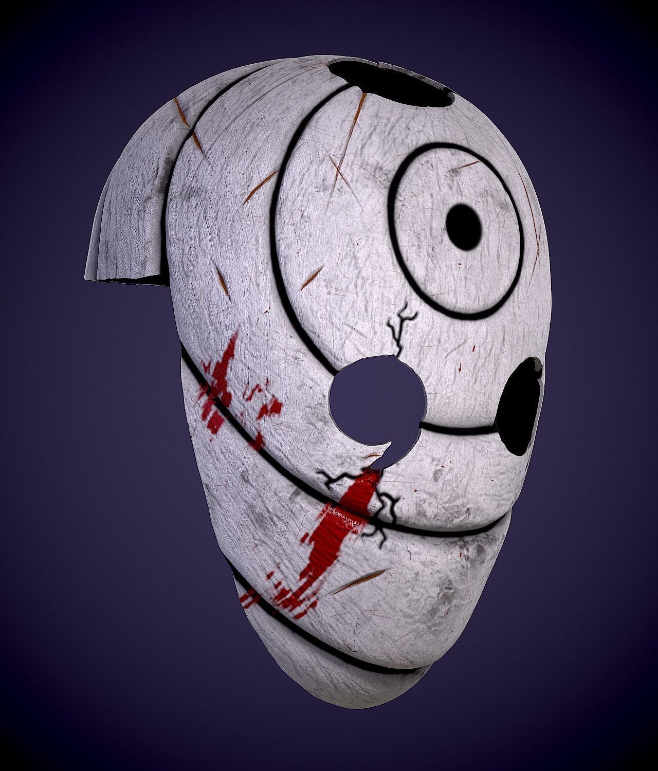 Obito Mask 3D model_2