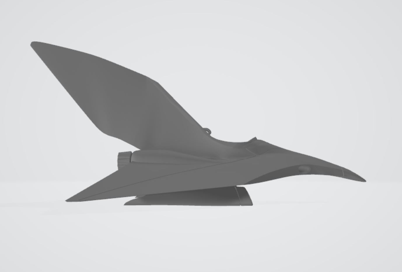 Brain Condor Whitout Fairing Great Mazinger 3D print model_2