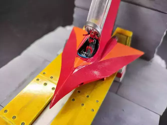 Brain Condor Whitout Fairing Great Mazinger 3D print model