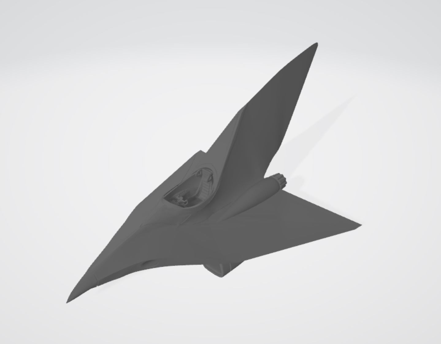 Brain Condor Whitout Fairing Great Mazinger 3D print model_7