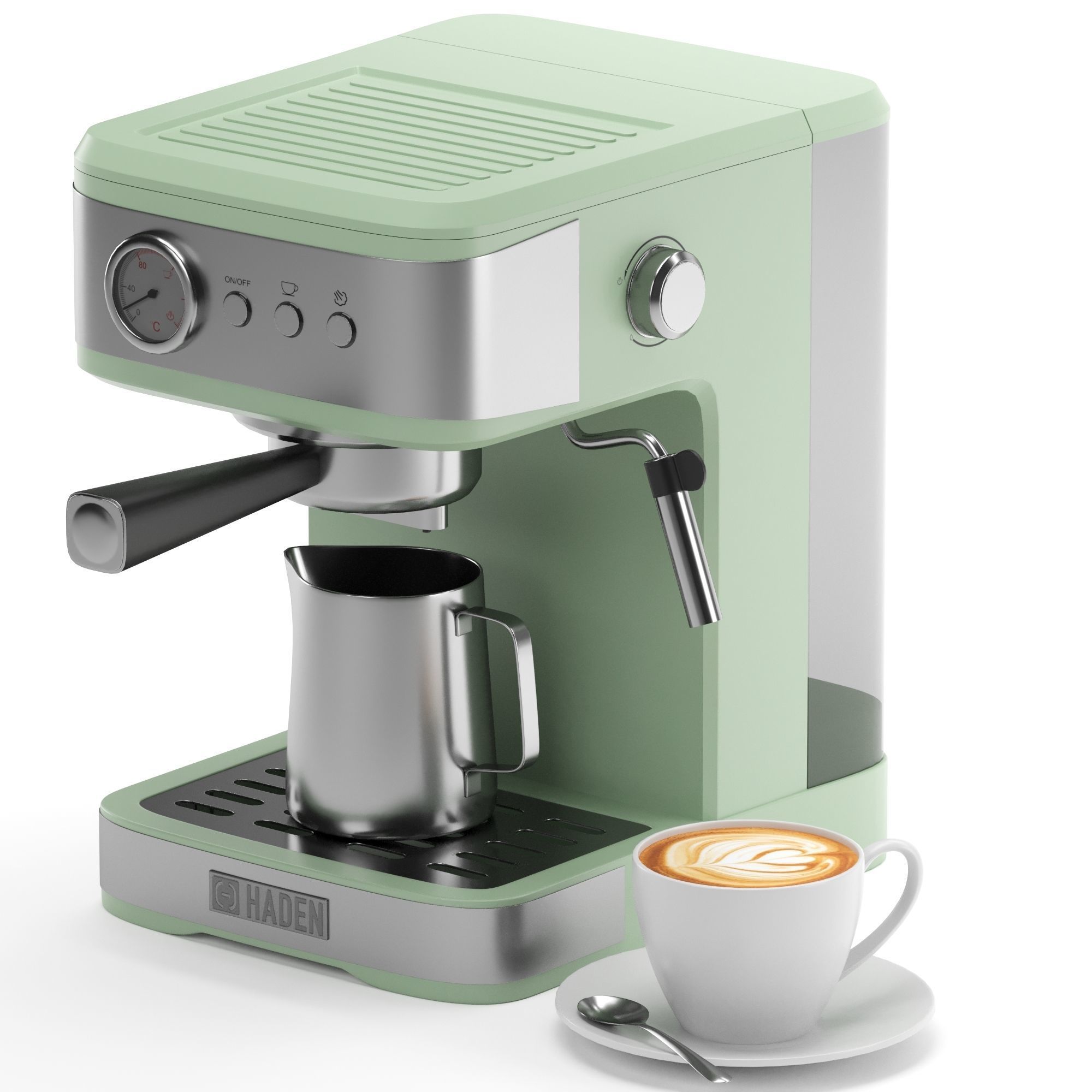 HADEN coffee machine 3D model_1