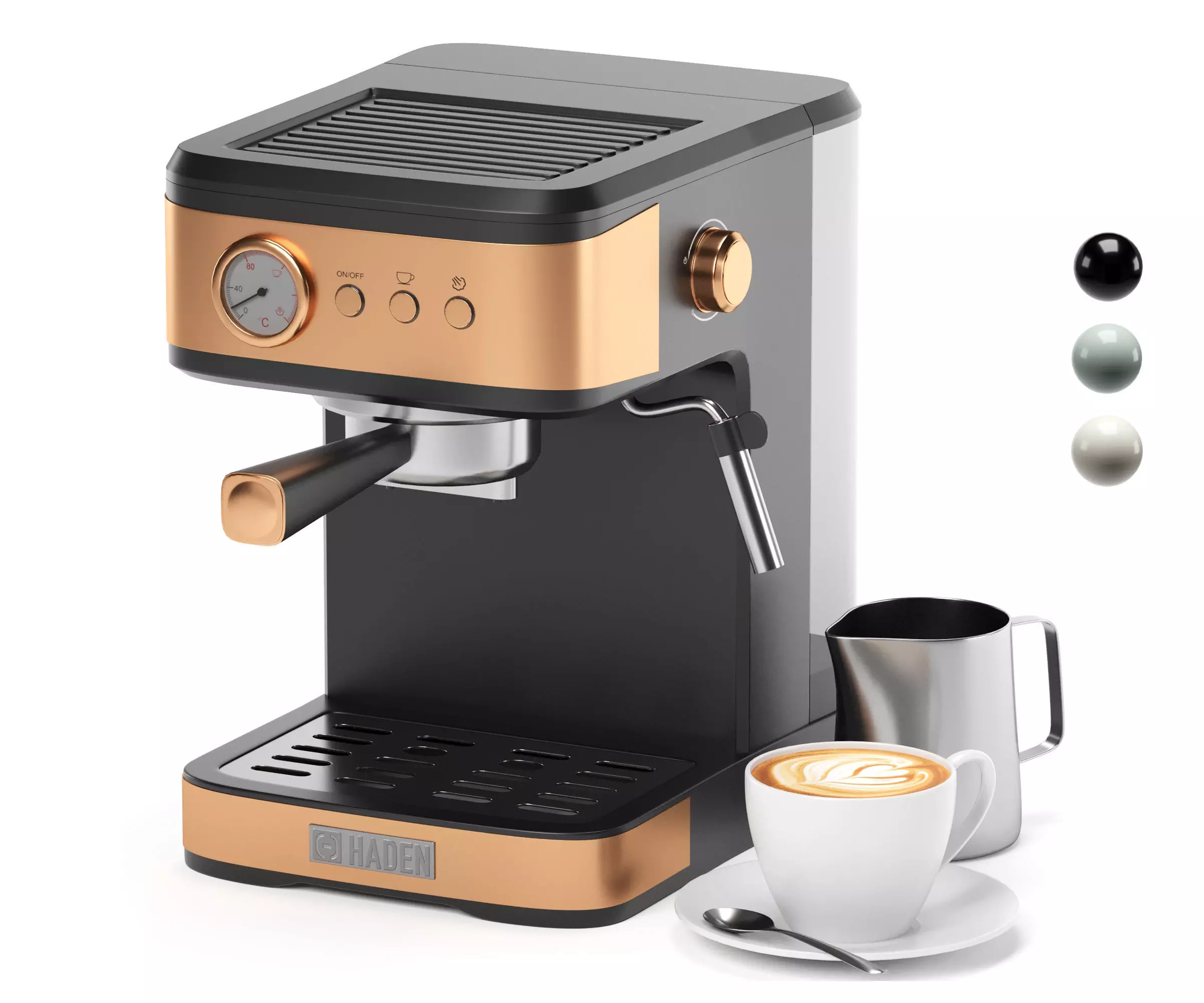 HADEN coffee machine 3D model_0