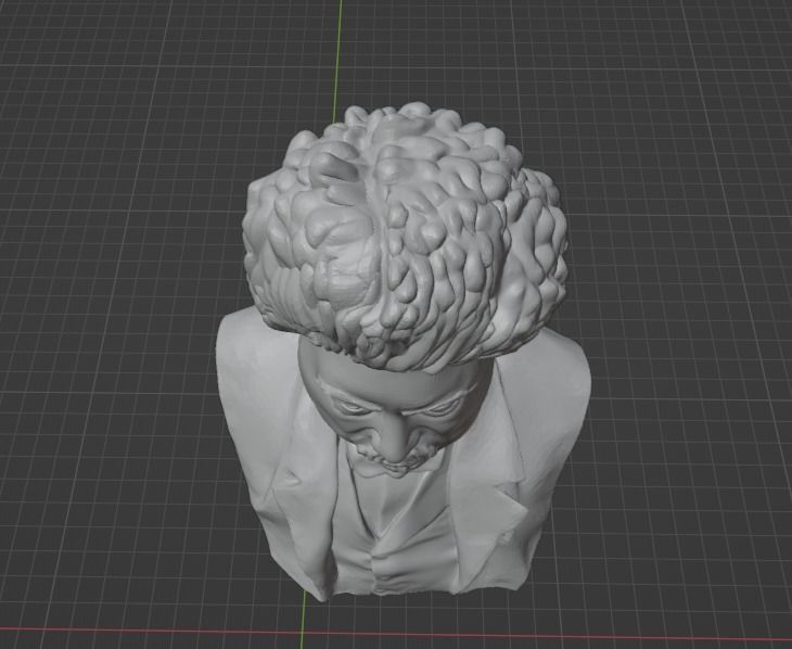 Alexandre Dumas 3D print model_4