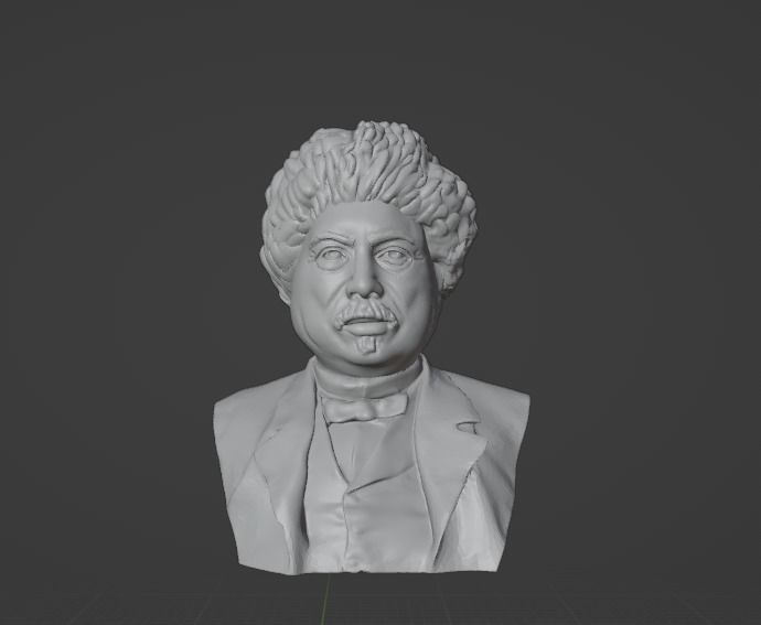 Alexandre Dumas 3D print model_13