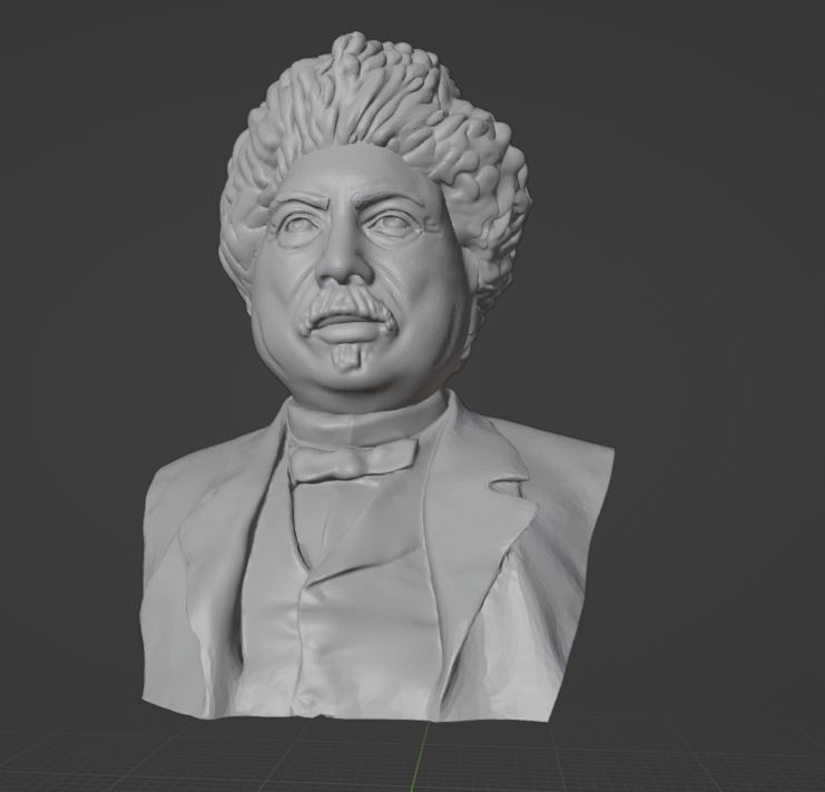 Alexandre Dumas 3D print model_2