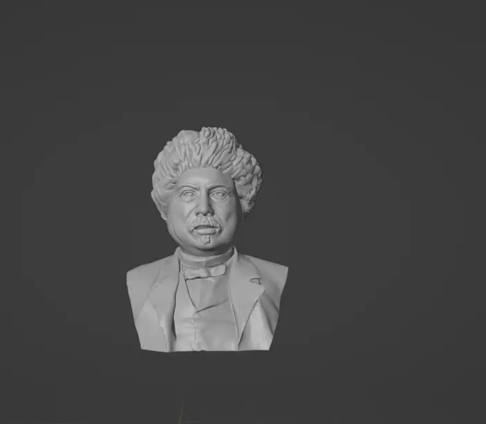 Alexandre Dumas 3D print model_0