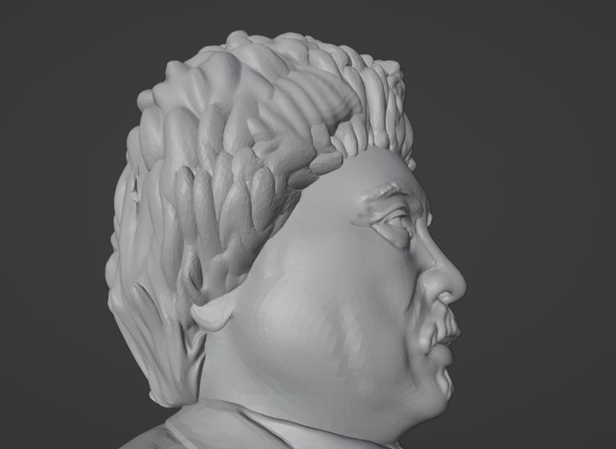 Alexandre Dumas 3D print model_6
