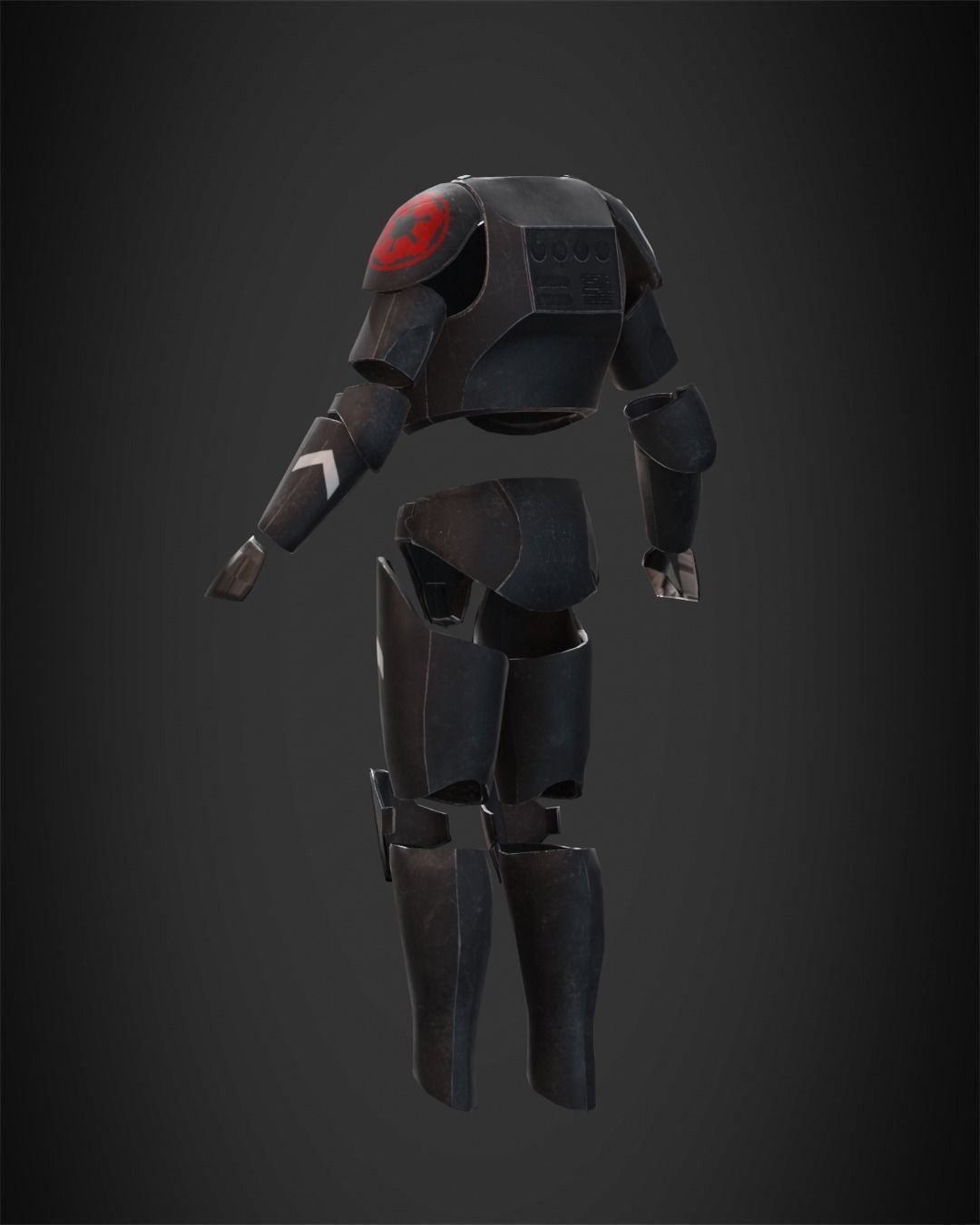 Purge Trooper Armor for Cosplay 3D print model_6