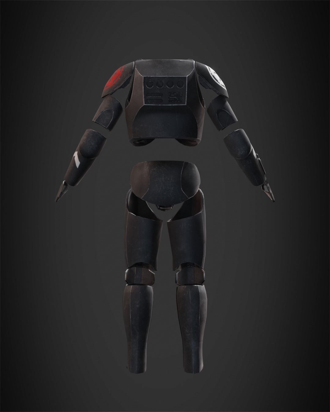 Purge Trooper Armor for Cosplay 3D print model_5