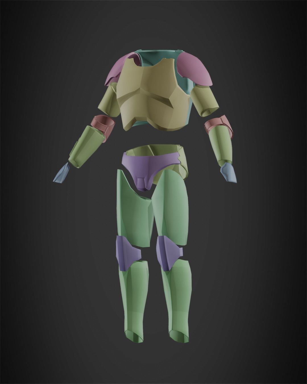 Purge Trooper Armor for Cosplay 3D print model_12