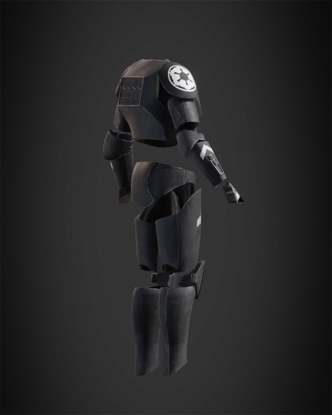 Purge Trooper Armor for Cosplay 3D print model_7