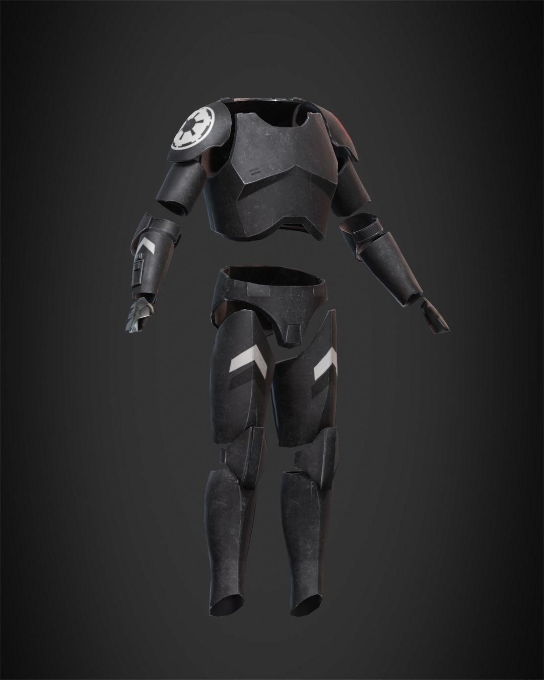Purge Trooper Armor for Cosplay 3D print model_9