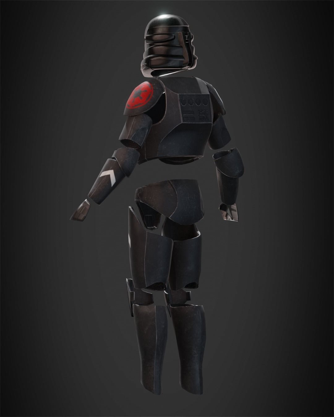 Purge Trooper Armor and Helmet for Cosplay 3D Model Collection_4