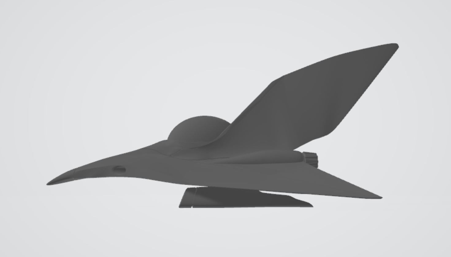 Brain Condor Whit Fairing Great Mazinger 3D print model_2