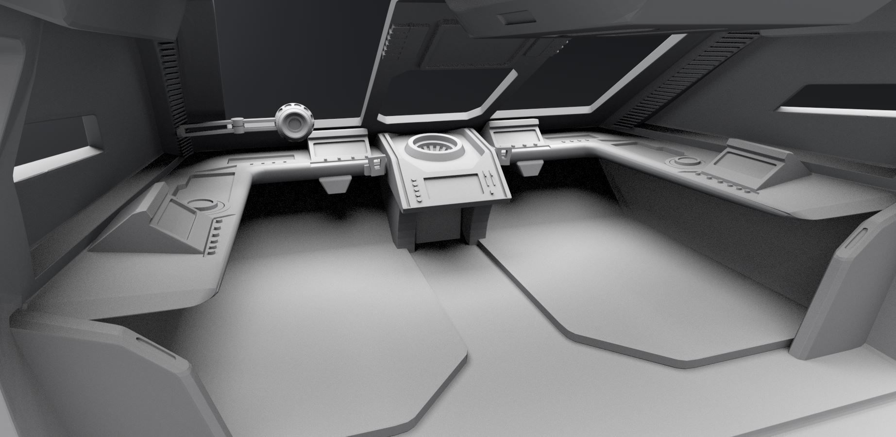 SNW Galileo Shuttle scale model 3D print model_5