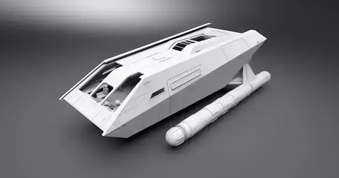 SNW Galileo Shuttle scale model 3D print model