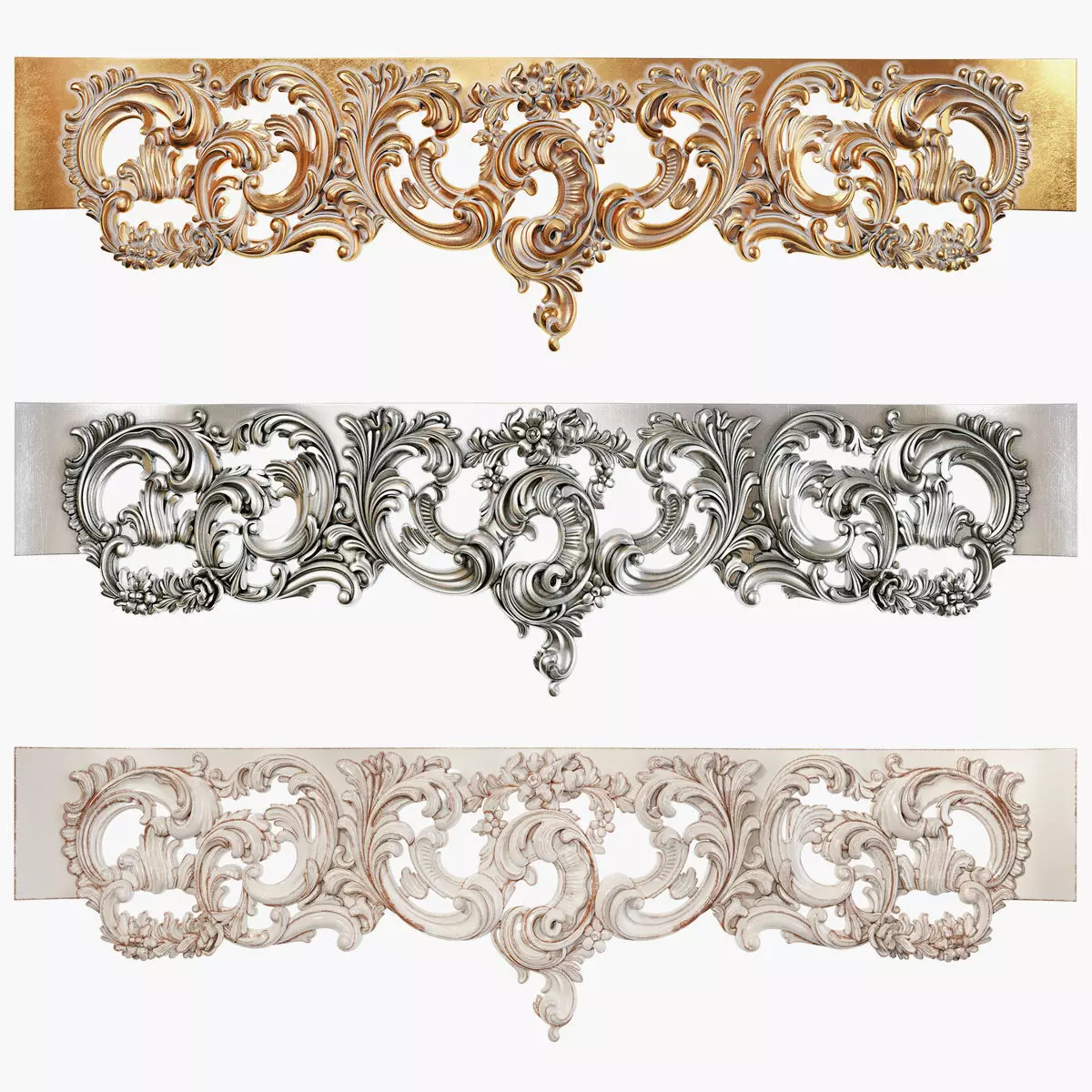 Classic carved 198 3D model_0