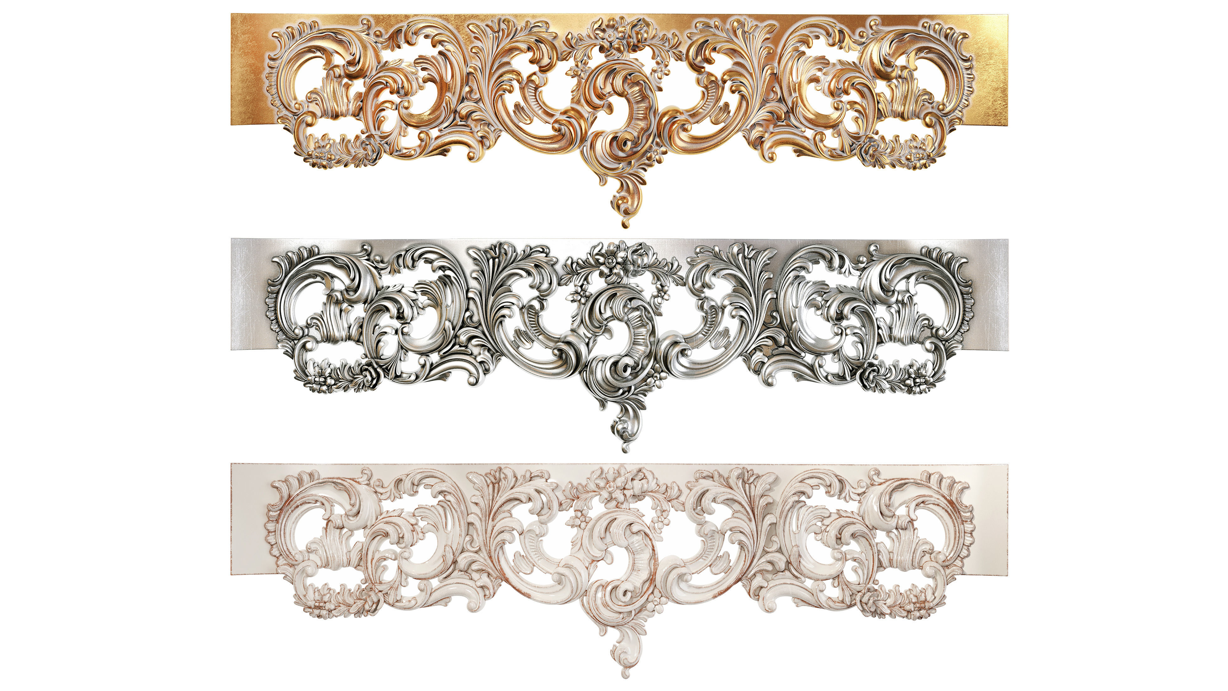 Classic carved 198 3D model_6