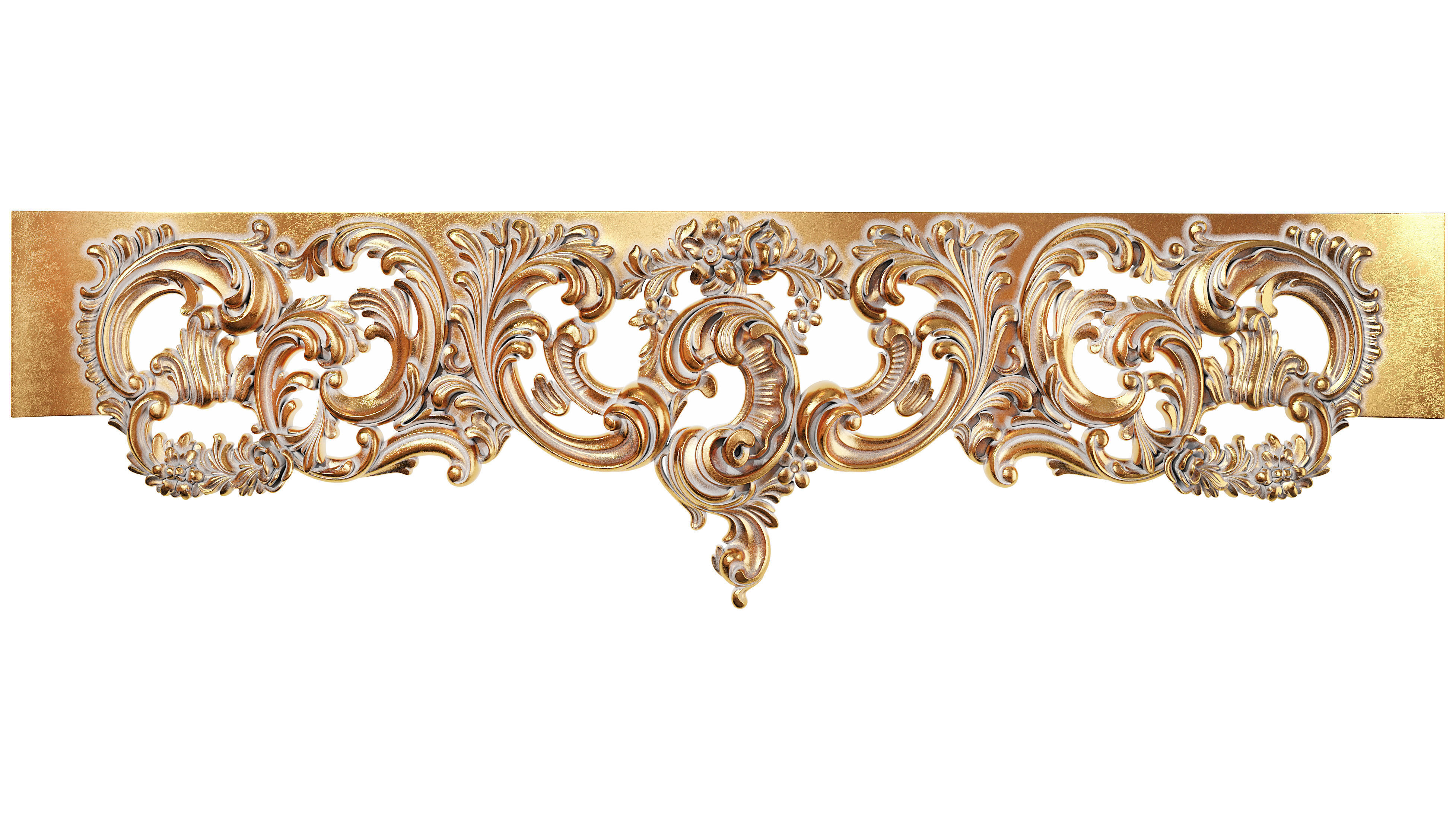 Classic carved 198 3D model_1