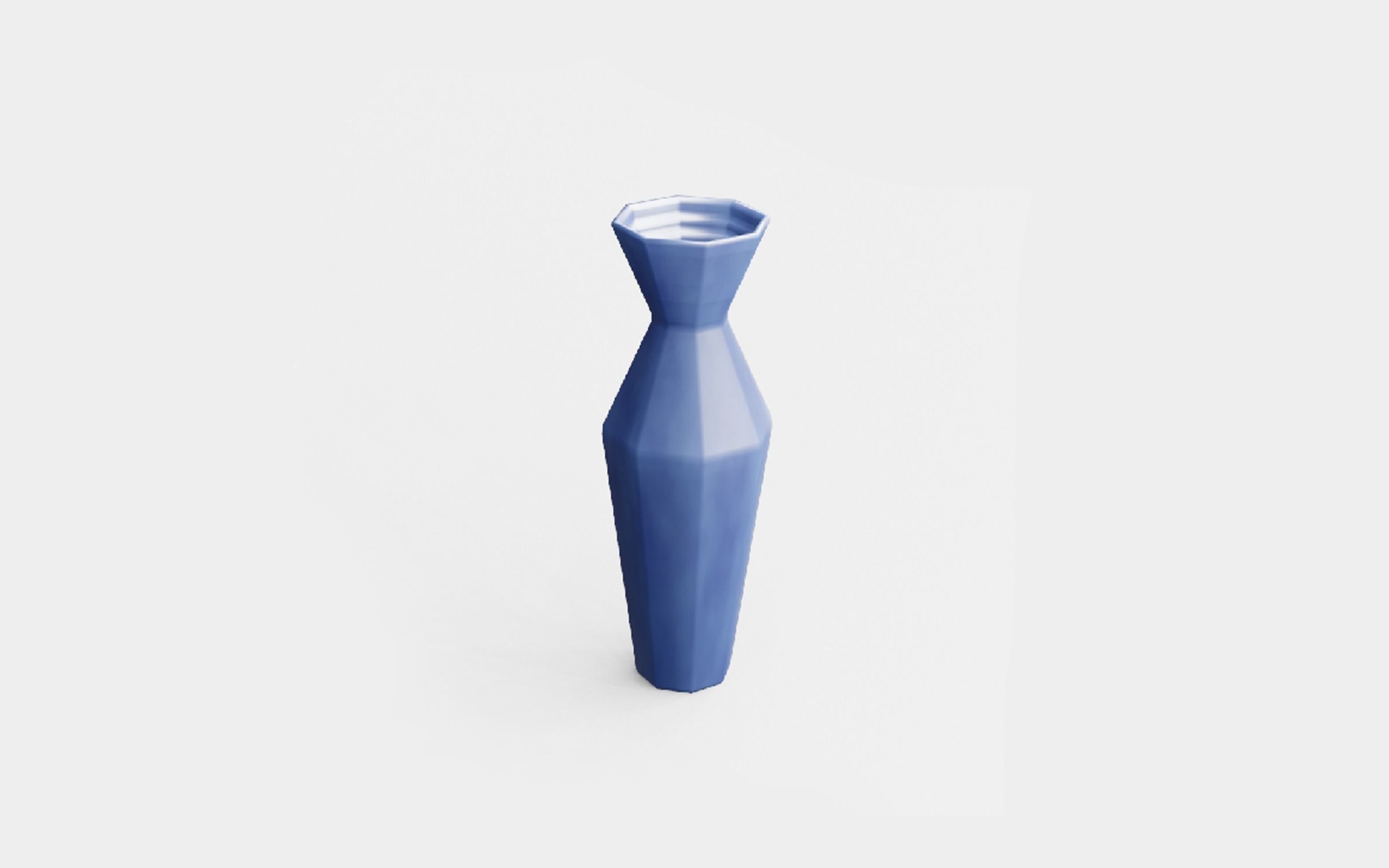 Vase 3D with texture node 3D model_1