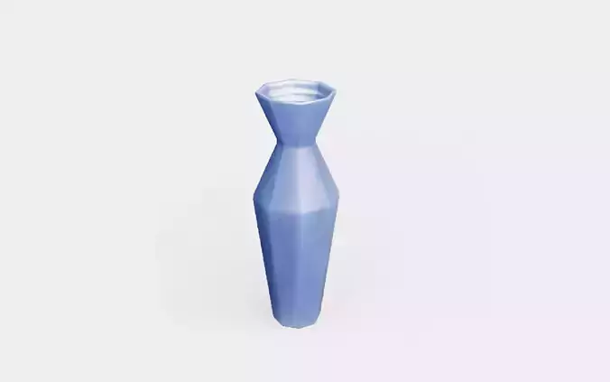 Vase 3D with texture node