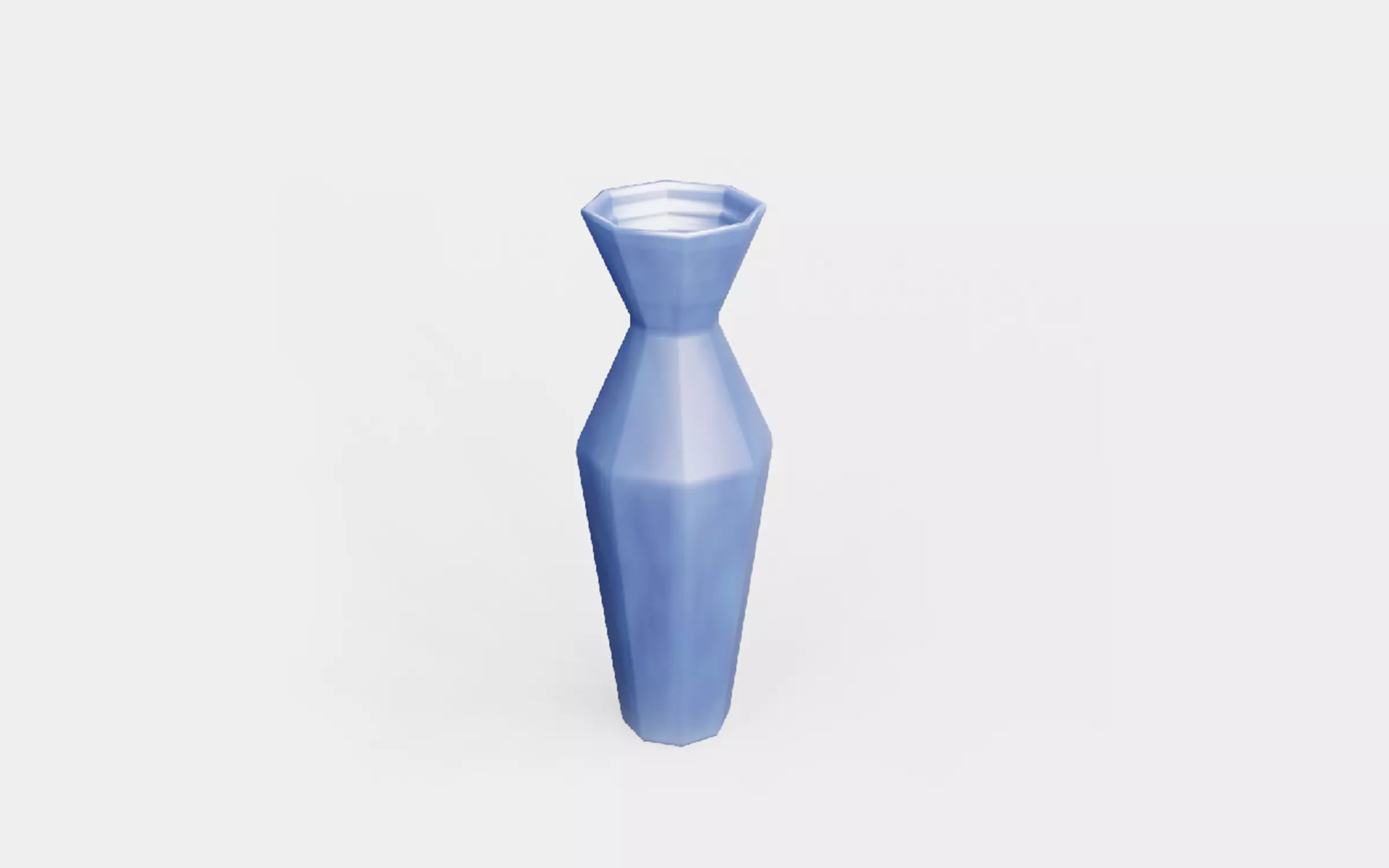 Vase 3D with texture node 3D model_0