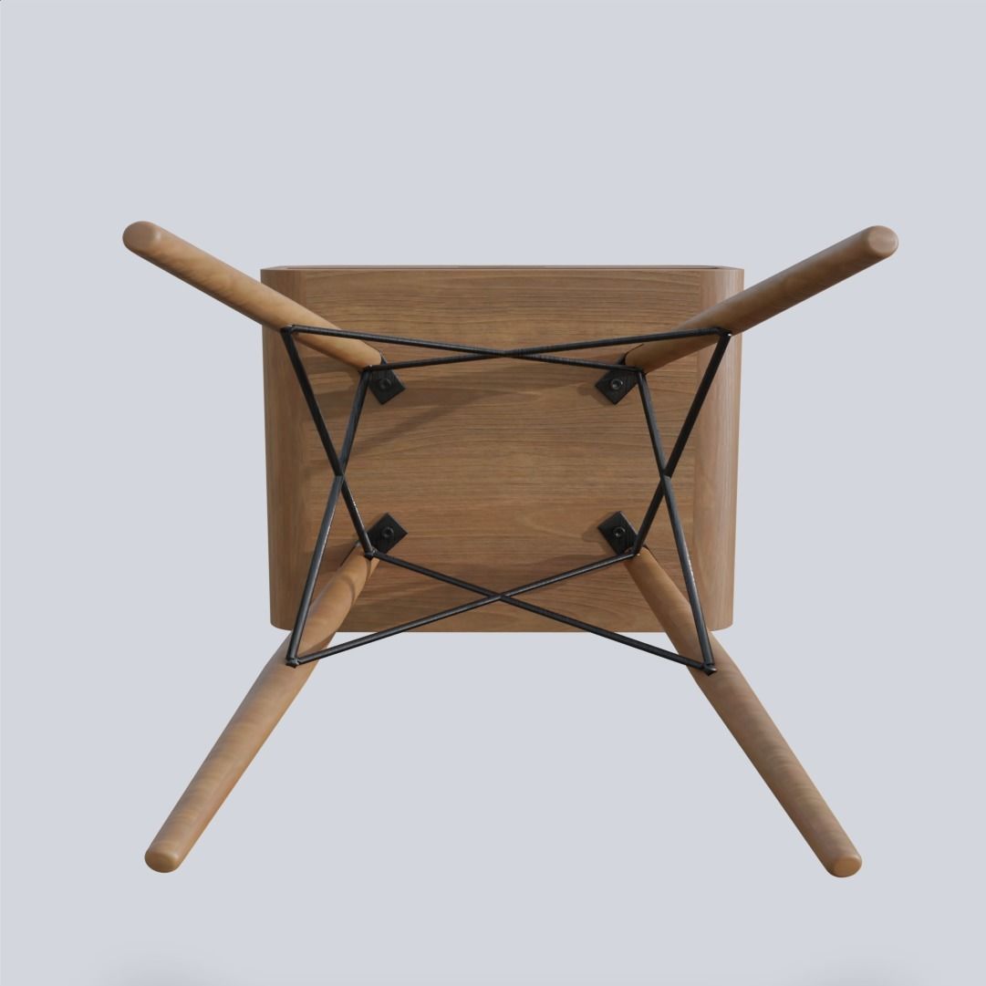 Bedside Table Eames Eiffel 3D model_4