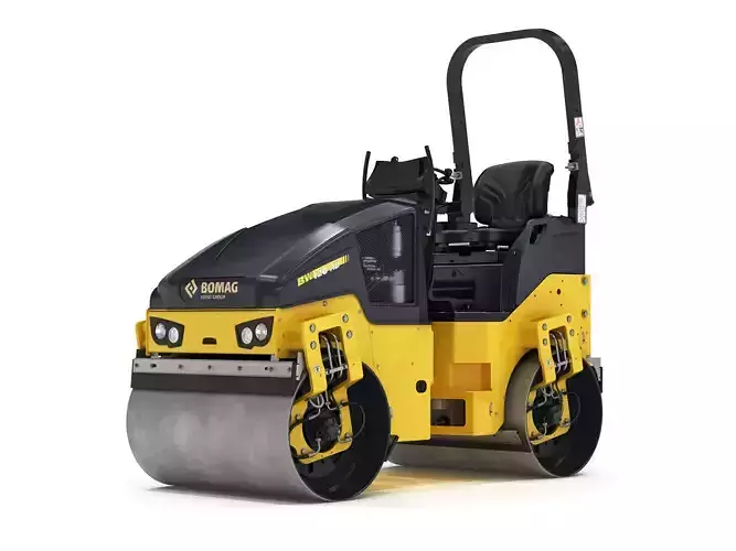 Bomag BW 120 AD5 Asphalt Roller 3D model