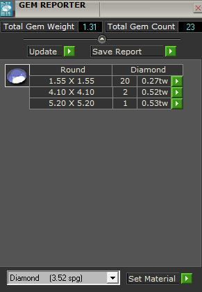 3-Stone Round Diamond Ring 0690 3D print model_5
