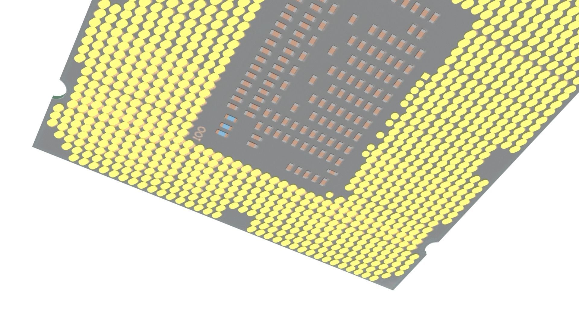 Processor 3D model_13