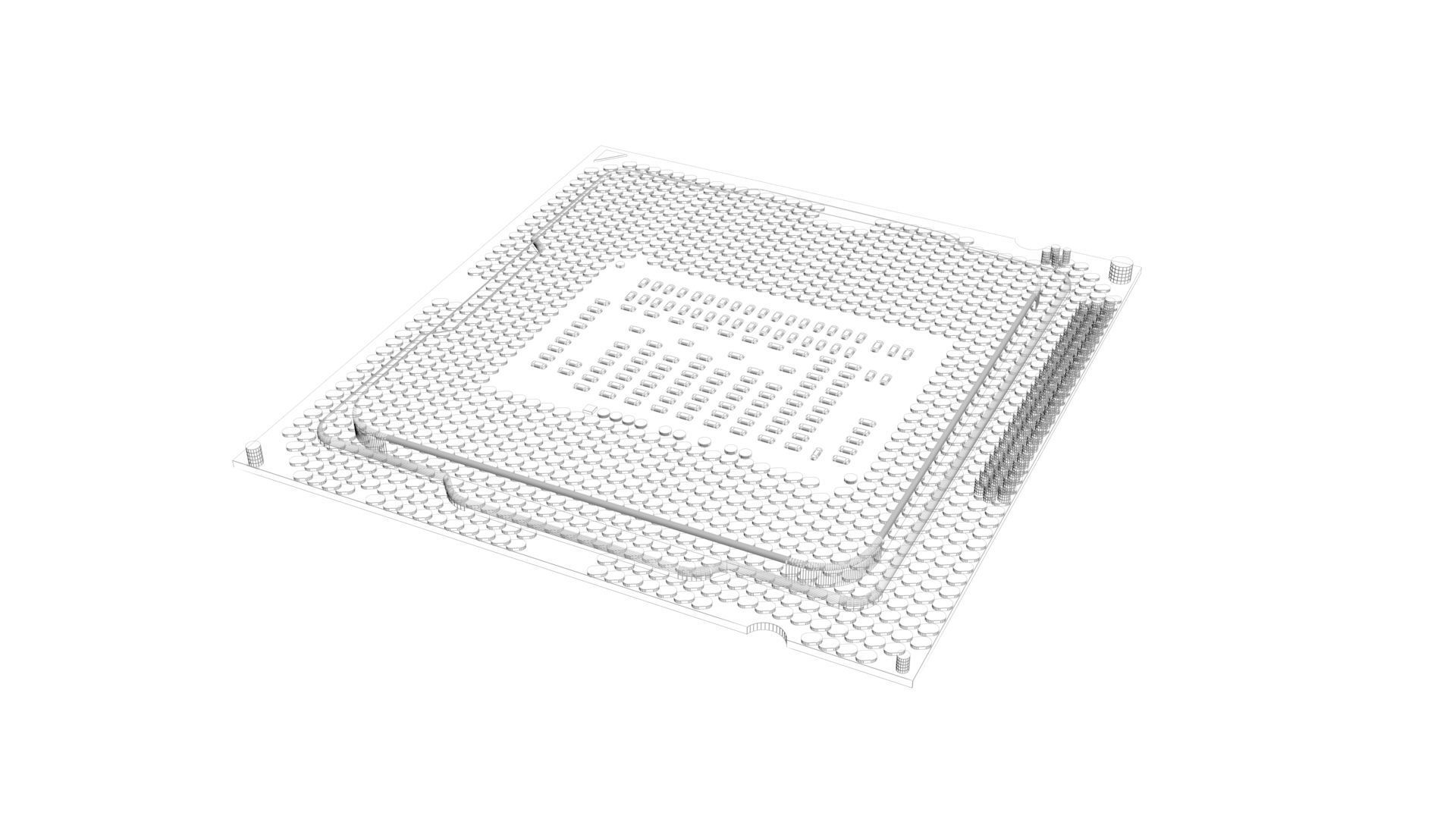 Processor 3D model_20