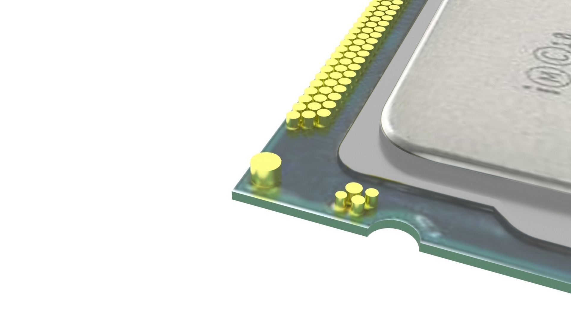 Processor 3D model_4