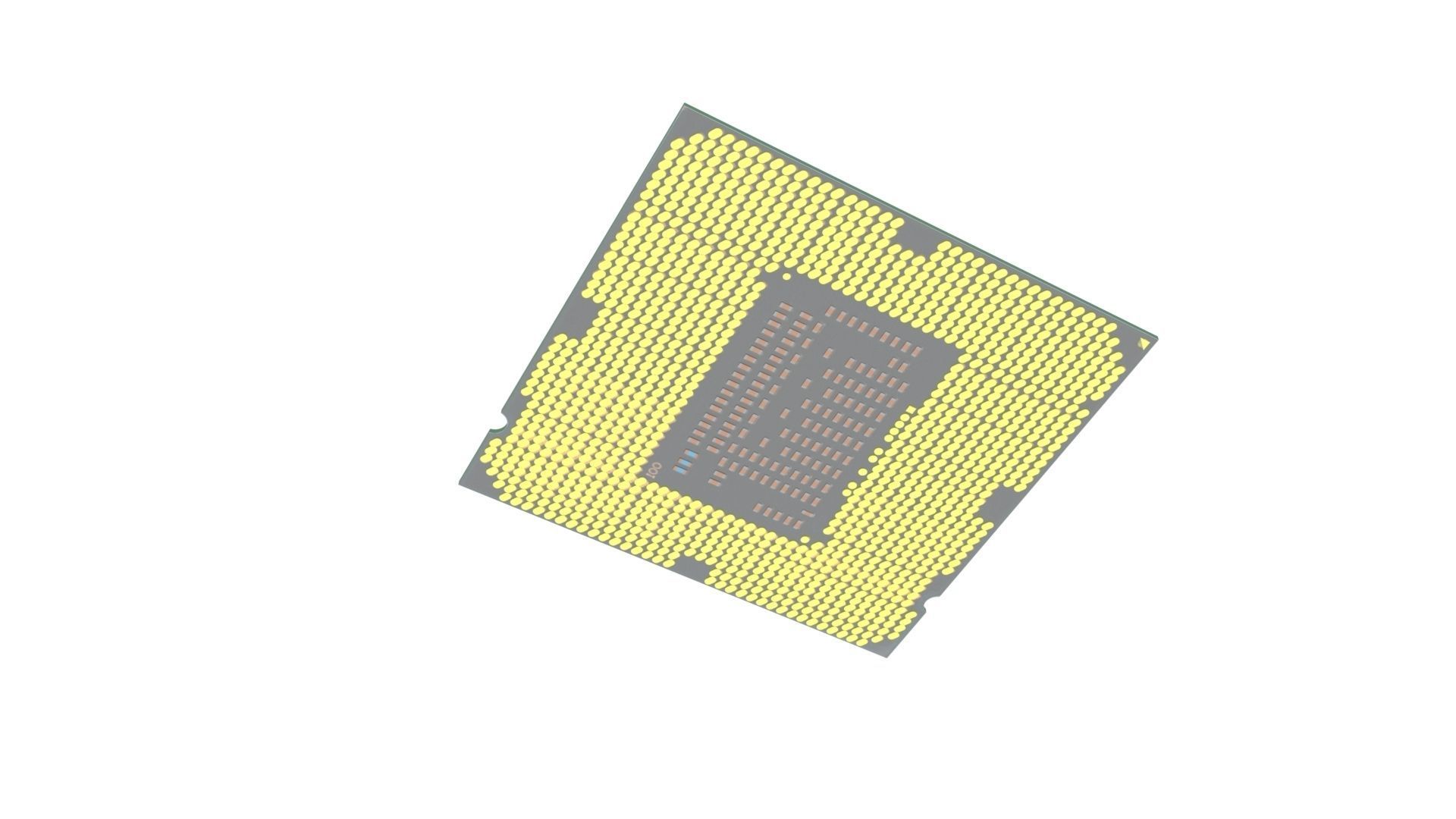 Processor 3D model_9