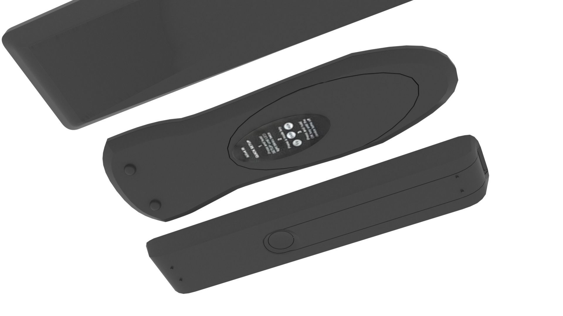 Remote Controls Set 3D model_18