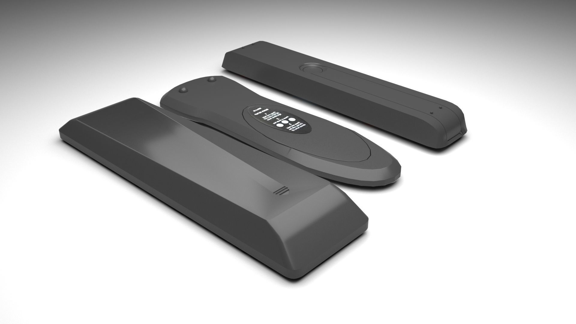 Remote Controls Set 3D model_44