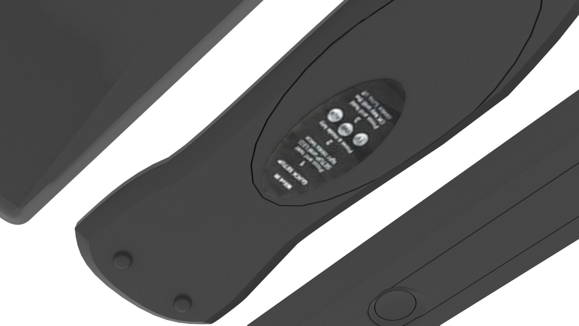 Remote Controls Set 3D model_28