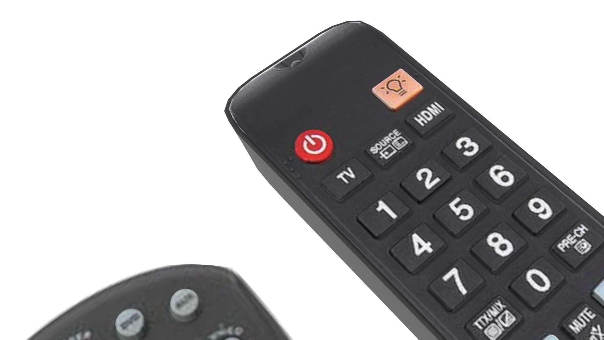 Remote Controls Set 3D model_10