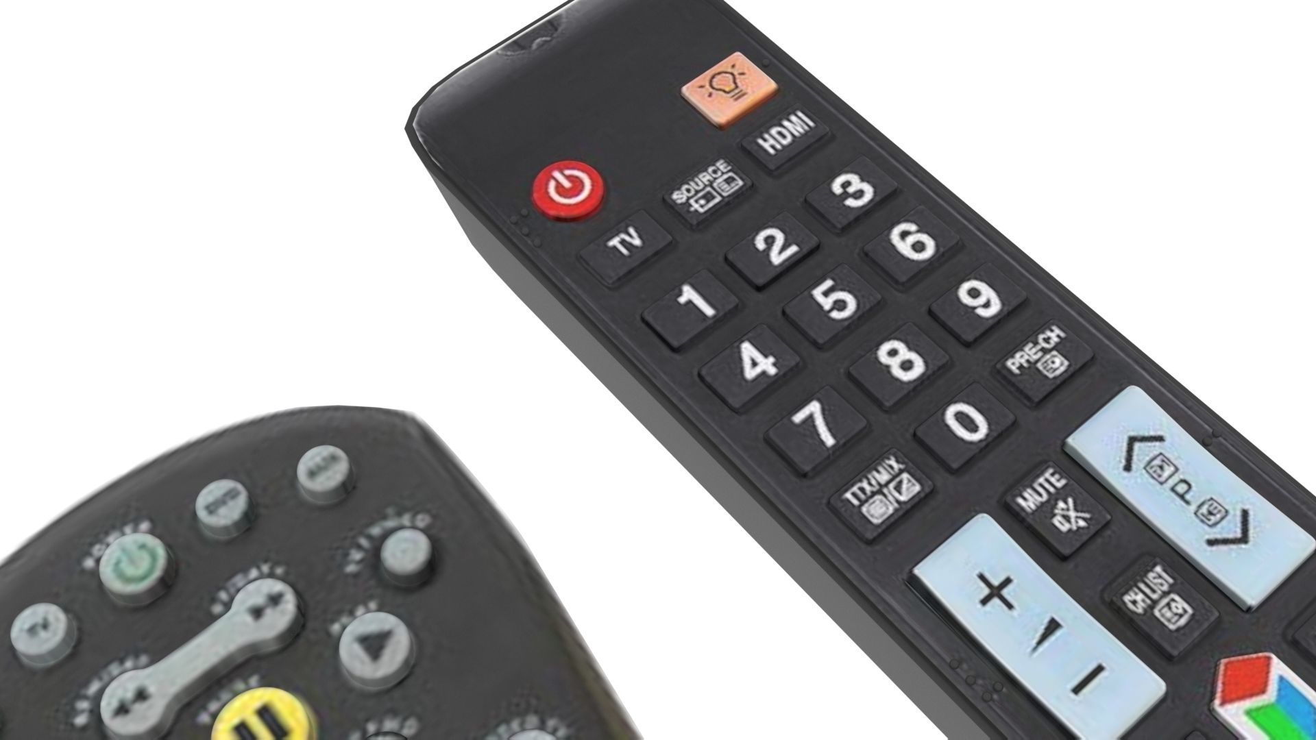 Remote Controls Set 3D model_14
