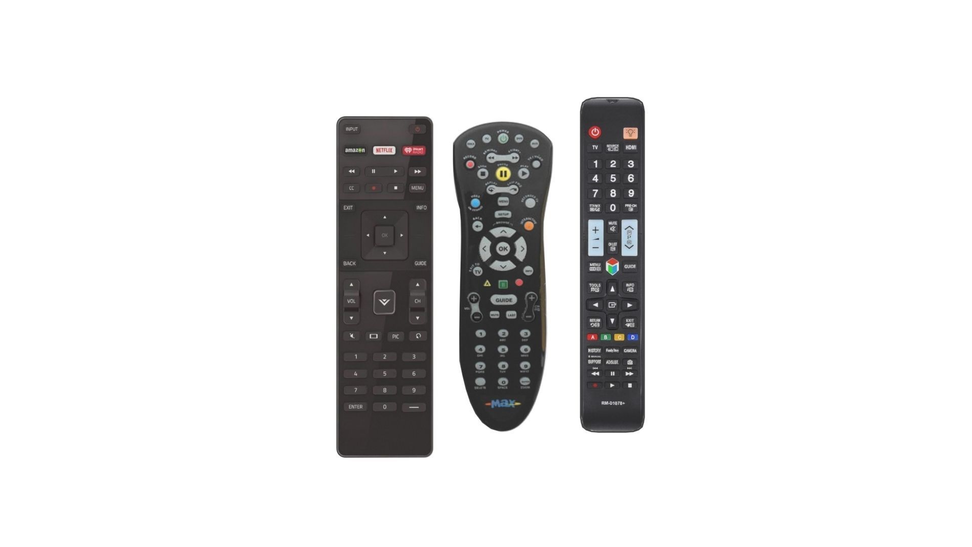Remote Controls Set 3D model_24