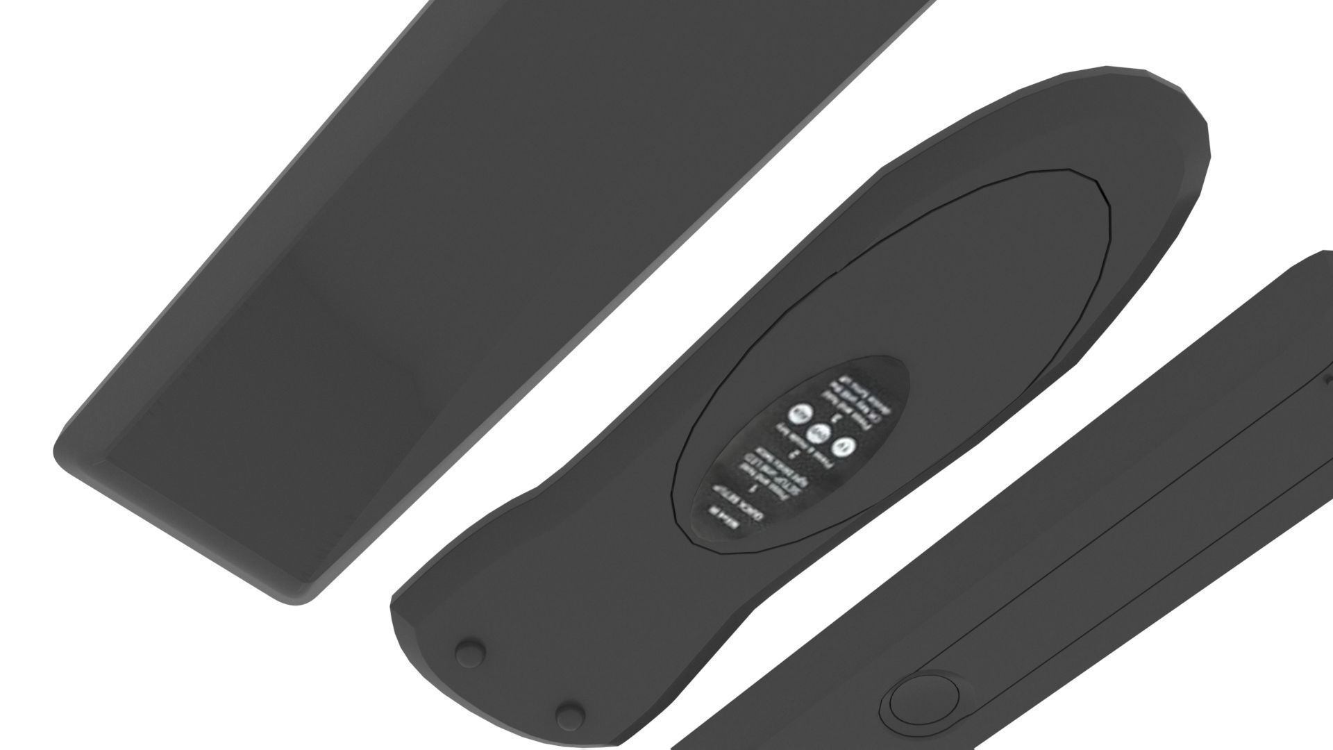 Remote Controls Set 3D model_22