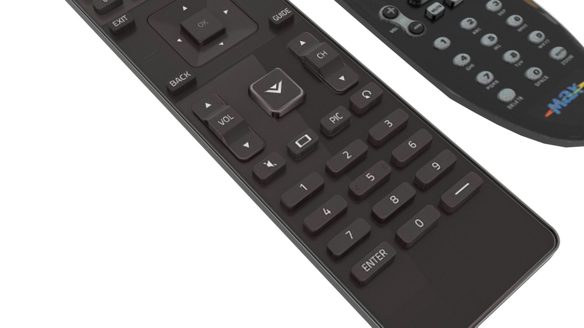 Remote Controls Set 3D model_8