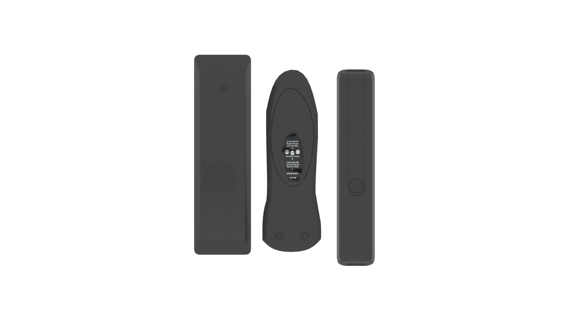 Remote Controls Set 3D model_27