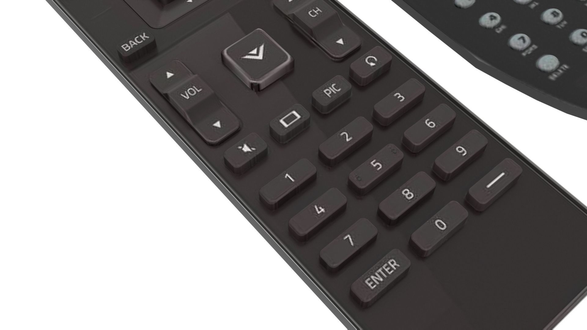 Remote Controls Set 3D model_12