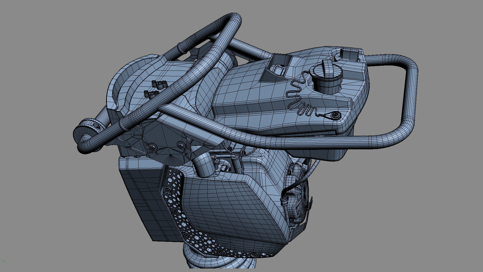 Tamper Bomag BT 65 3D model_19